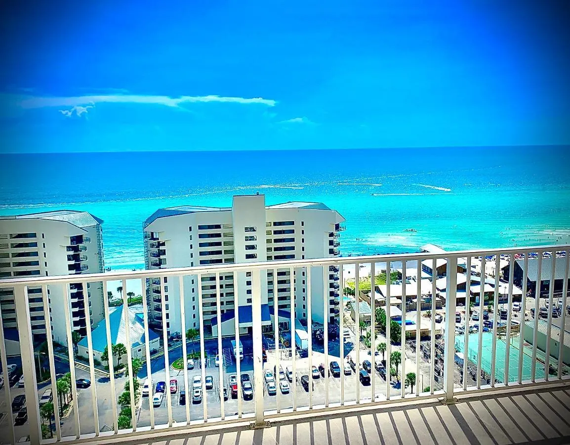 Lägenhetshotell 1717 Laketown Wharf 1 King Bedroom, 2 Bath Panama City Beach